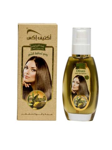 ActiveX Hair Oil Serum 100 ml 10 in 1 Anti Hair Fall (Olives) | Nourish and Strengthen Hair